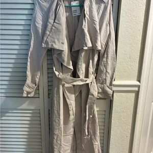 H&M Light Tan Women's Trench Coat